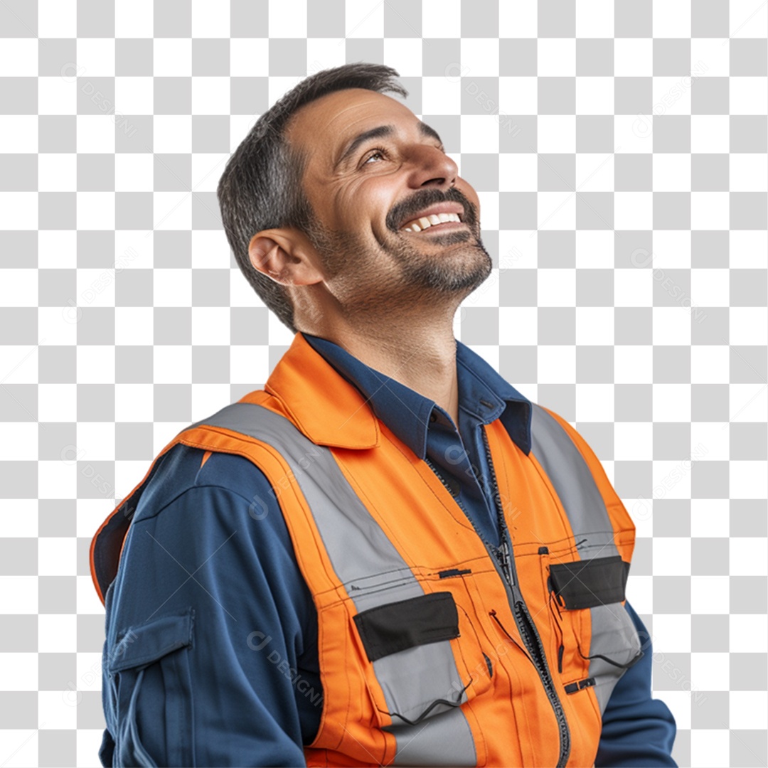 Homem Trabalho Trabalhador de Uniforme PNG Transparente