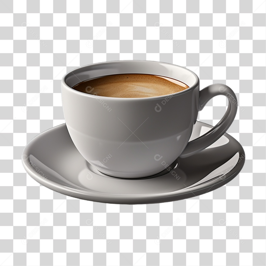 Xícara de Chá Café PNG Transparente