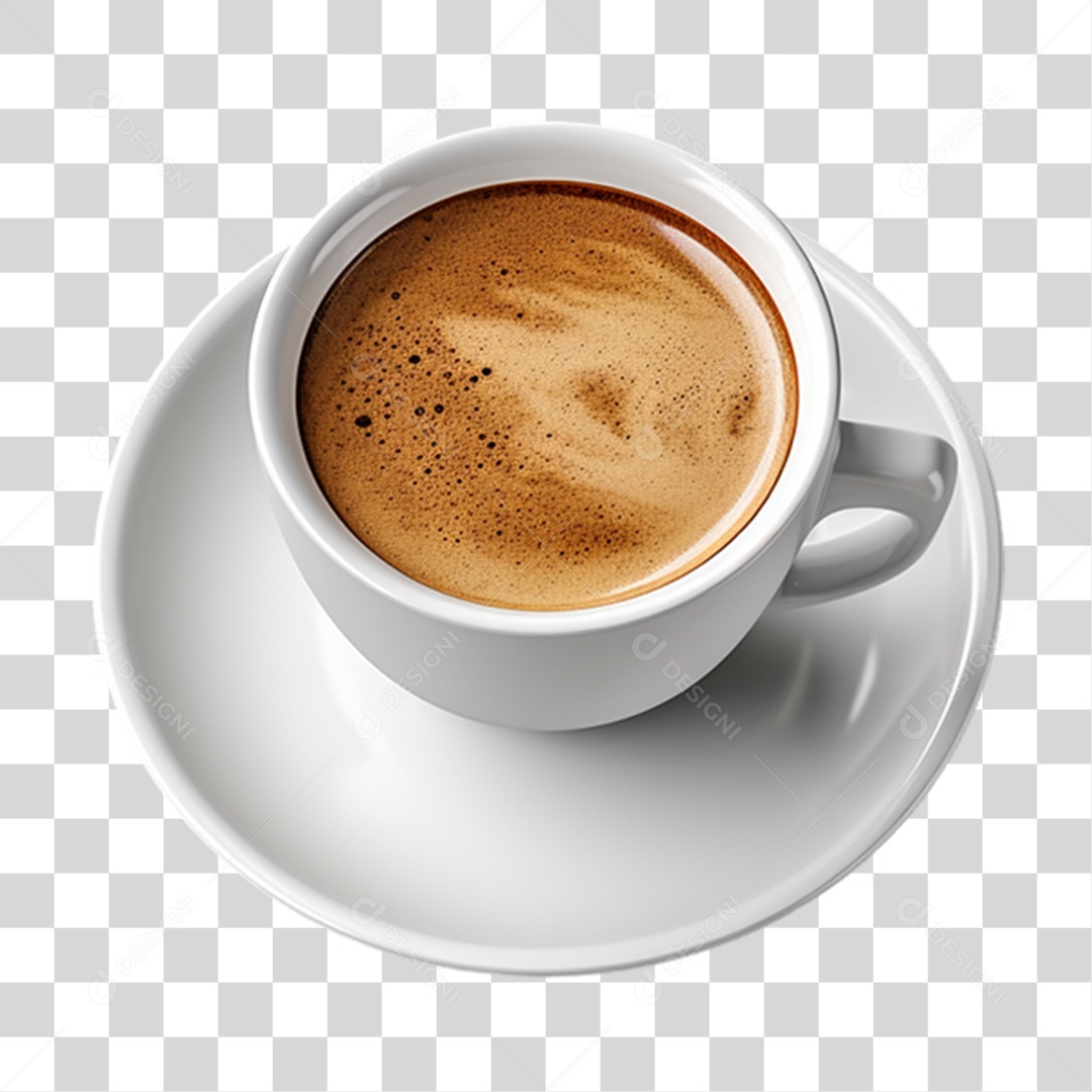 Xícara de Chá Café PNG Transparente