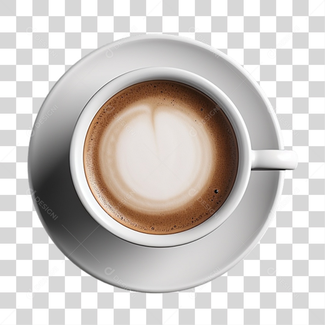 Xícara de Chá Café PNG Transparente