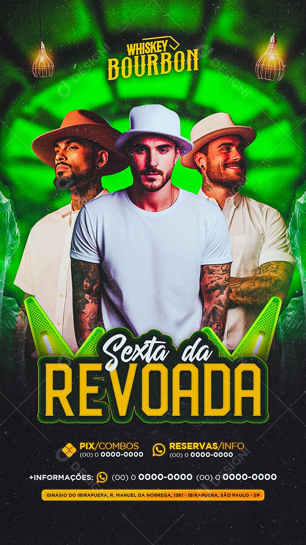 Story Flyer Sexta da Revoada Social Media PSD Editável