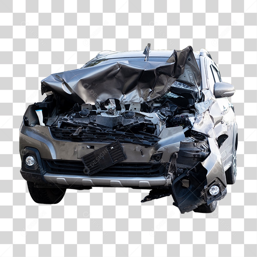 Carros Batidos Funilaria PNG Transparente