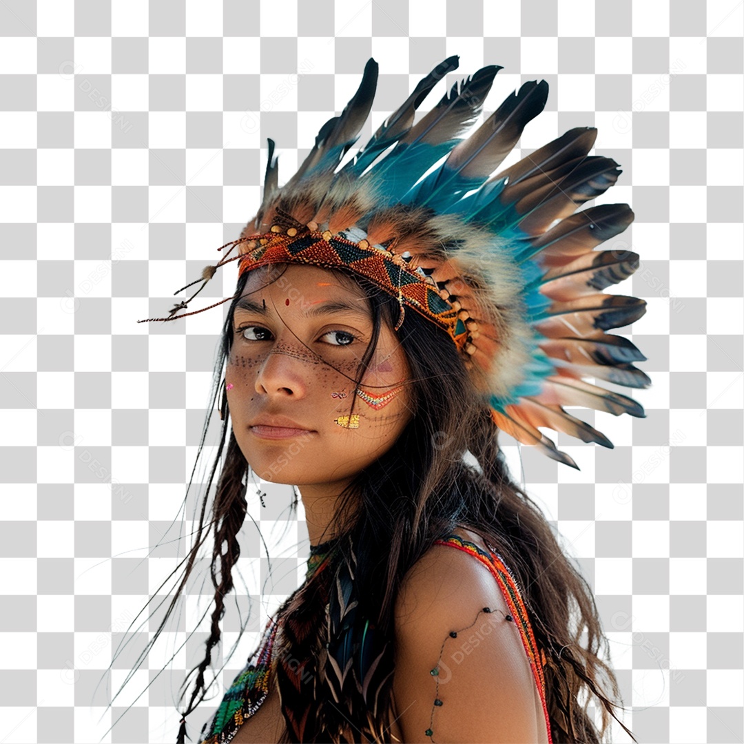 Indígena Brasileiro Aldeia PNG Transparente