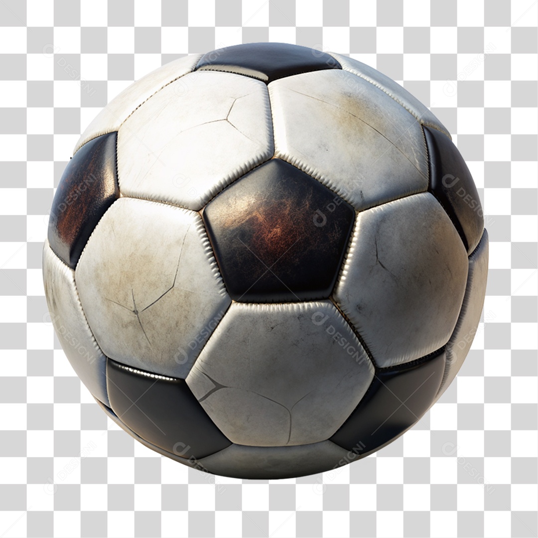 Bola de Futebol PNG Transparente