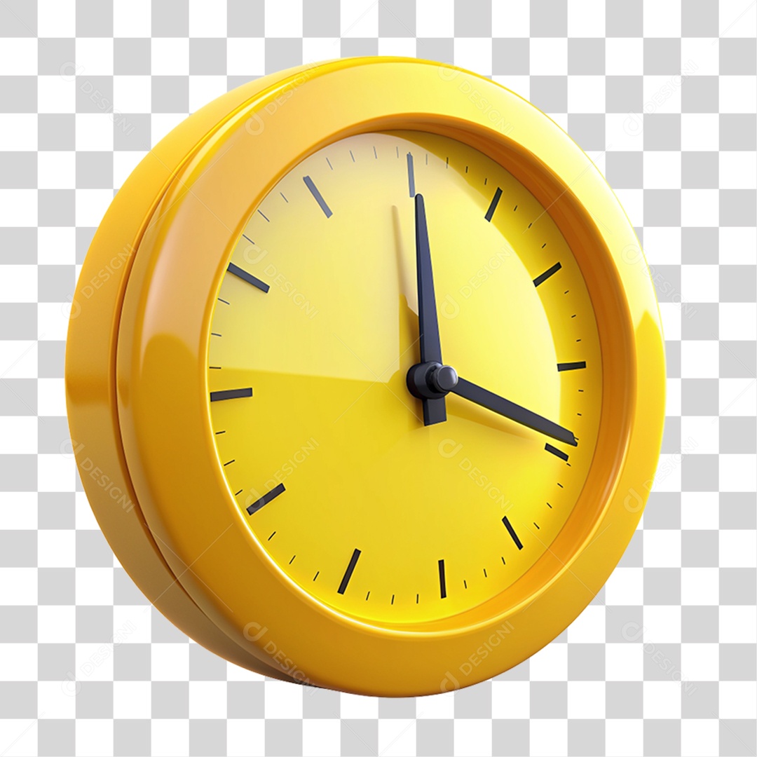 Relógio Despertador Horário PNG Transparente