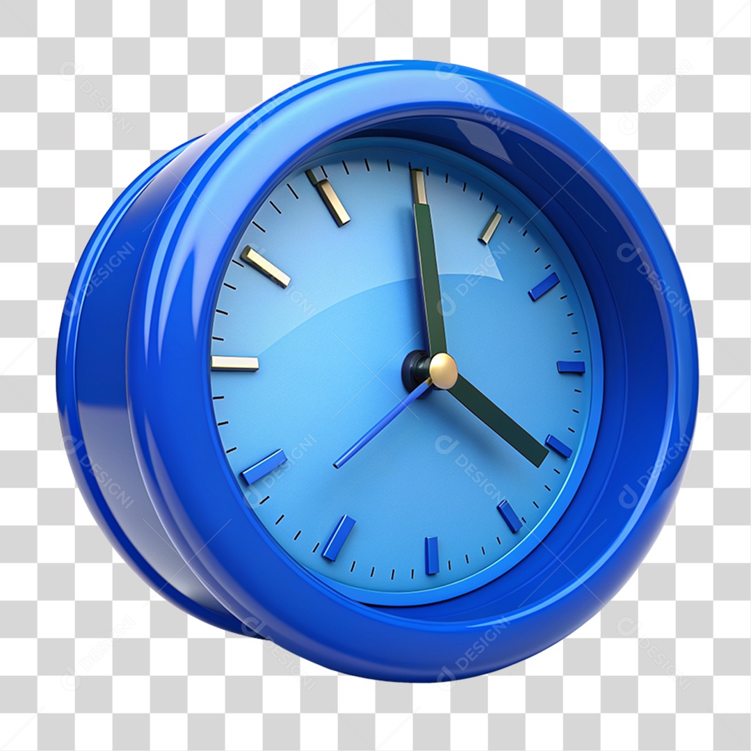 Relógio Despertador Horário PNG Transparente