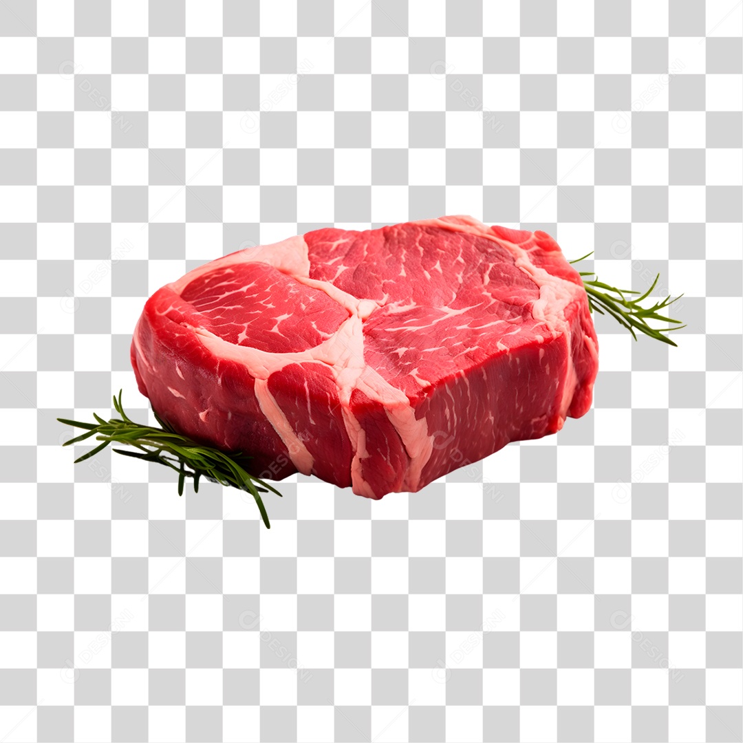 Bife Cru PNG Transparente