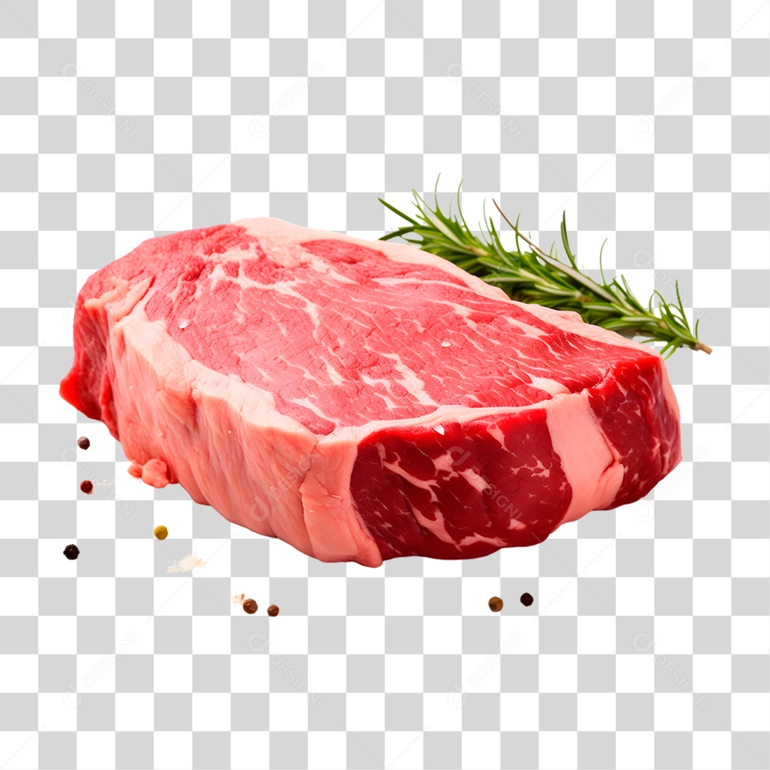 Transparent PNG Raw Steak