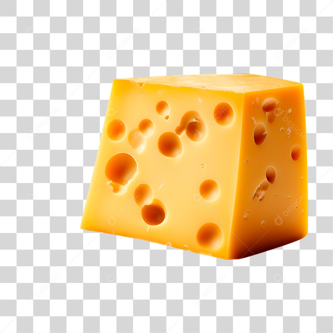 Fatia de Queijo PNG Transparente