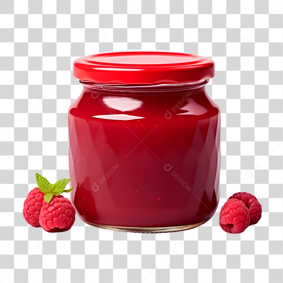 Geleia de Cereja PNG Transparente