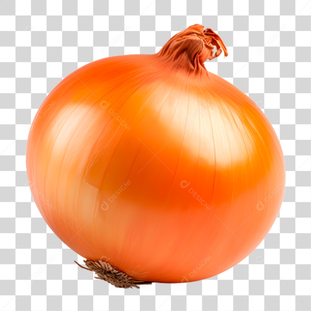 Cebola Amarela PNG Transparente