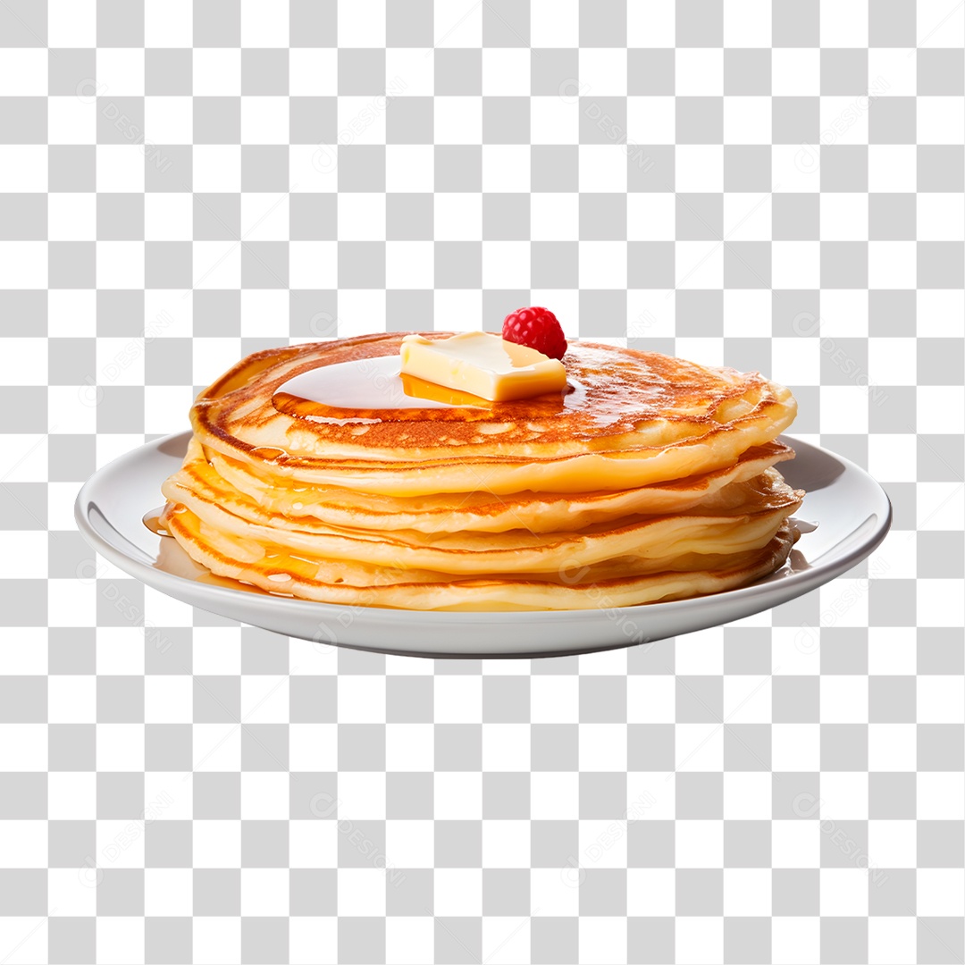 Pratos de Panquecas PNG Transparente