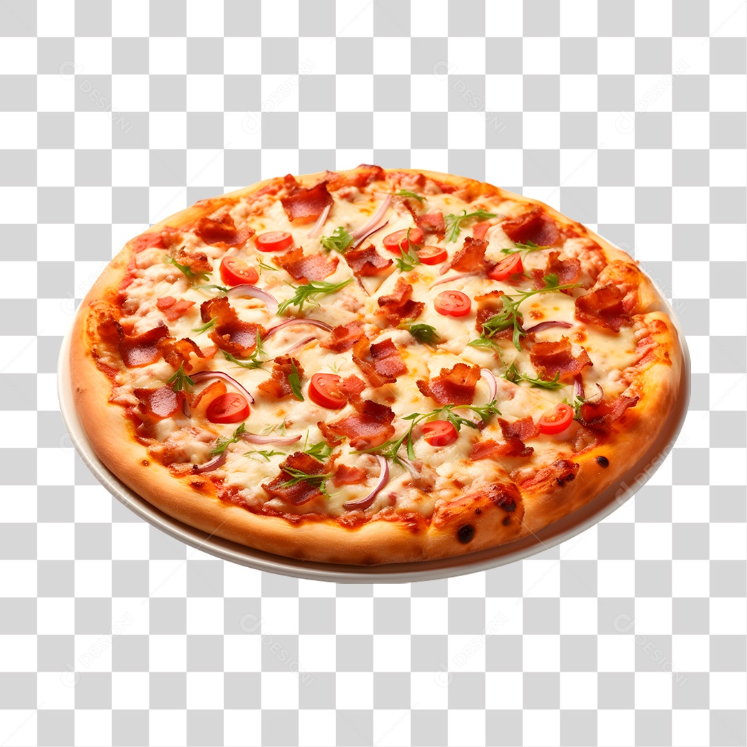 Pizza Saborosa PNG Transparente