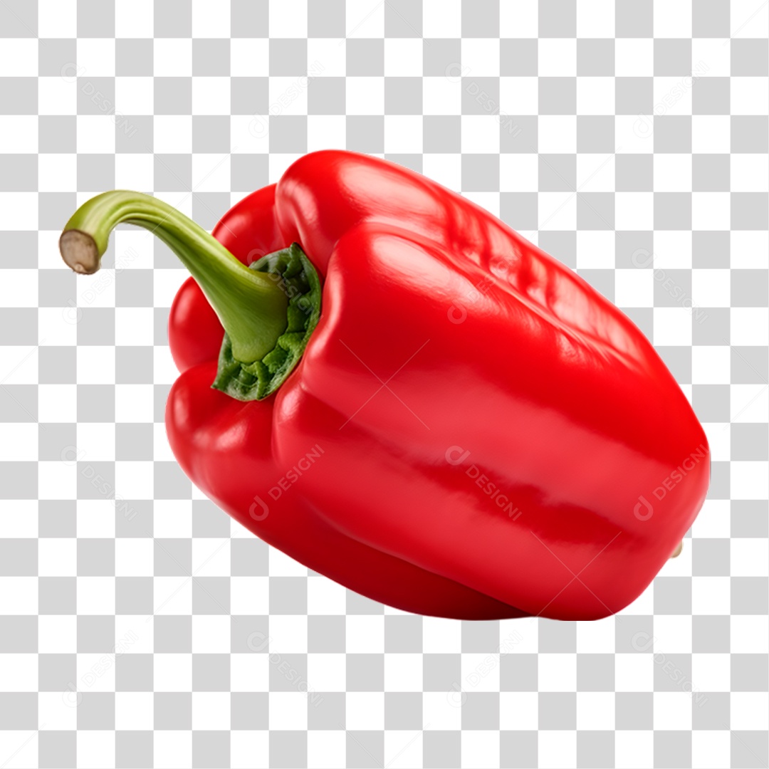 Pimentão Vermelho PNG Transparente