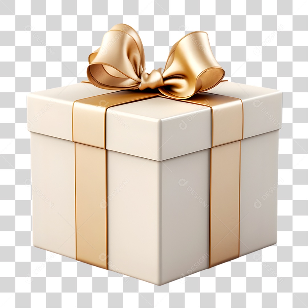 Caixa de Presente PNG Transparente
