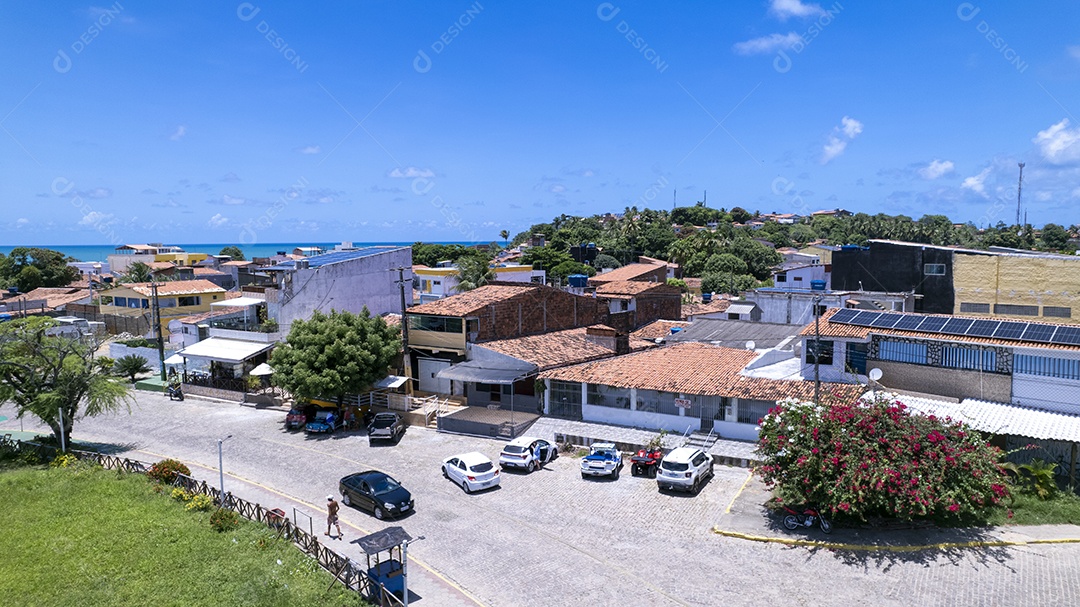 Ruas da cidade beira mar Rio Grande do Norte