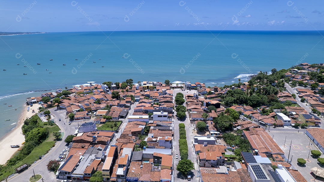 Bela praia do Rio Grande do Norte