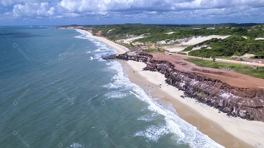 Vista aérea do Chapadão em Tibau do Sul Rio Grande do Norte