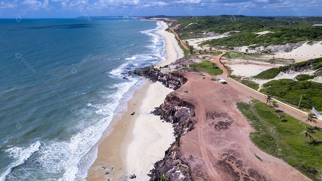 Vista do Chapadão em Tibau do Sul Rio Grande do Norte