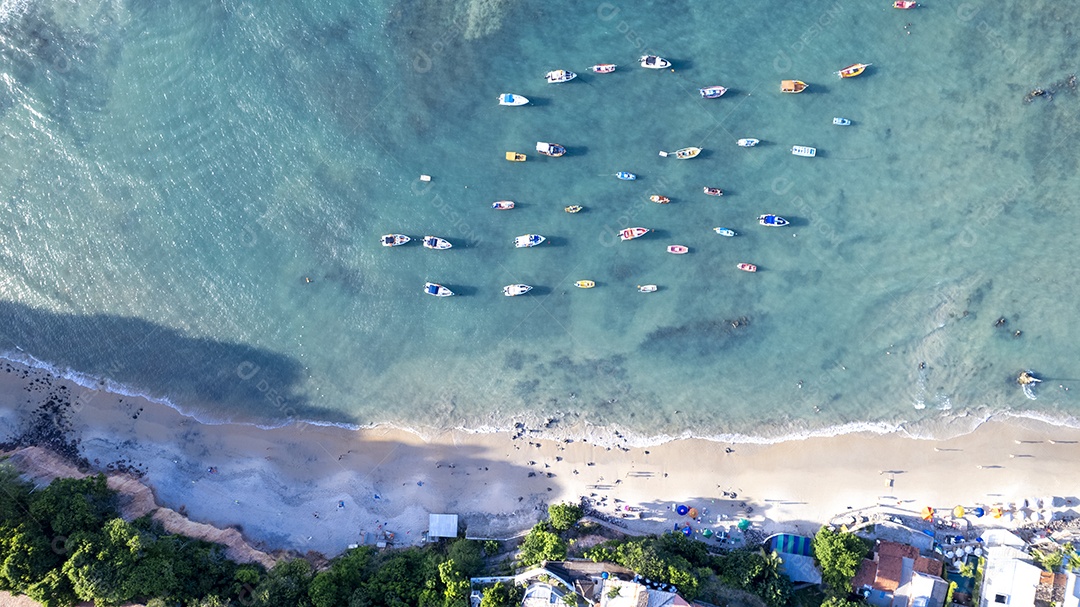 Bela vista de Praia de Pipa Natal