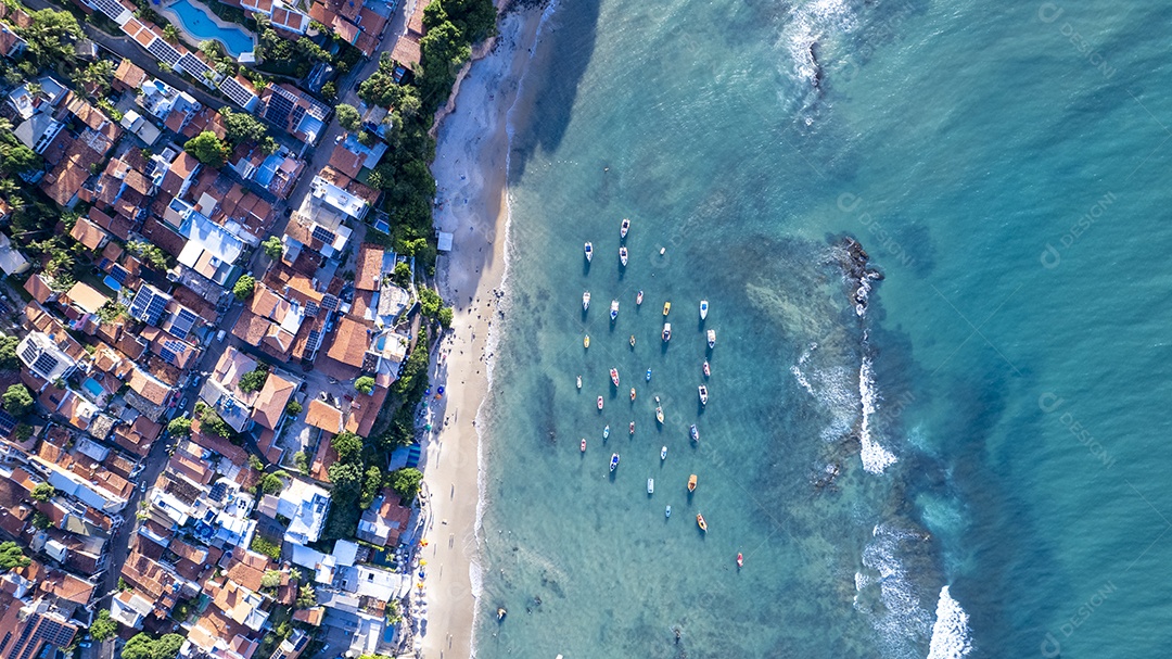 Bela vista de Praia de Pipa