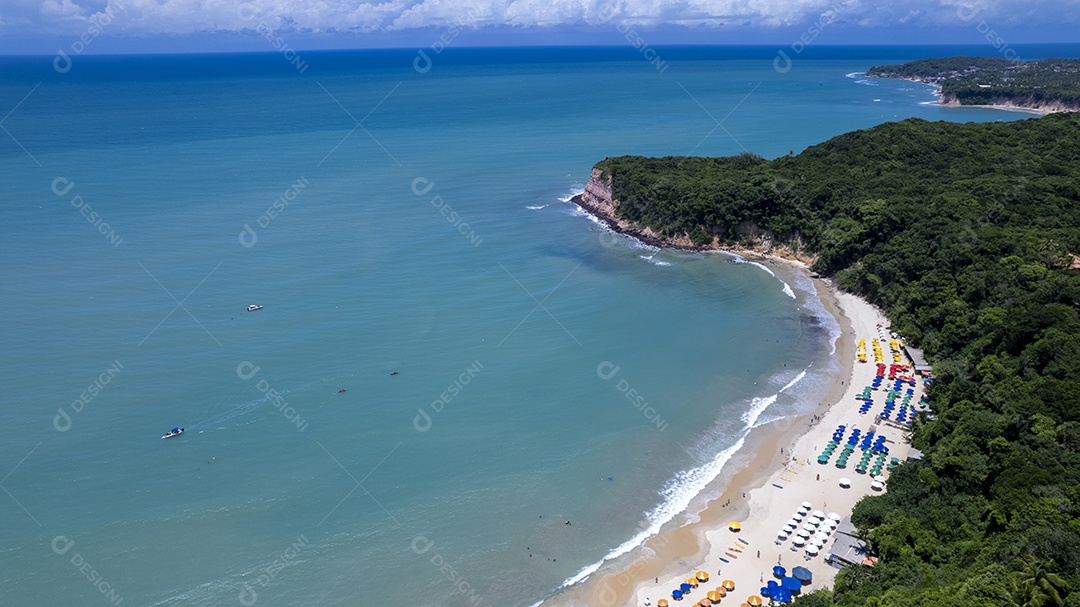 Praia do Madeiro paisagem linda