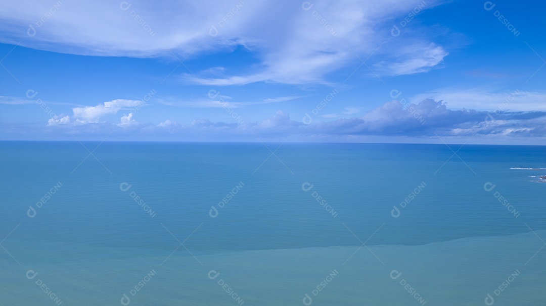 Vista aérea da praia de ponta negra em Natal Rio Grande do Norte