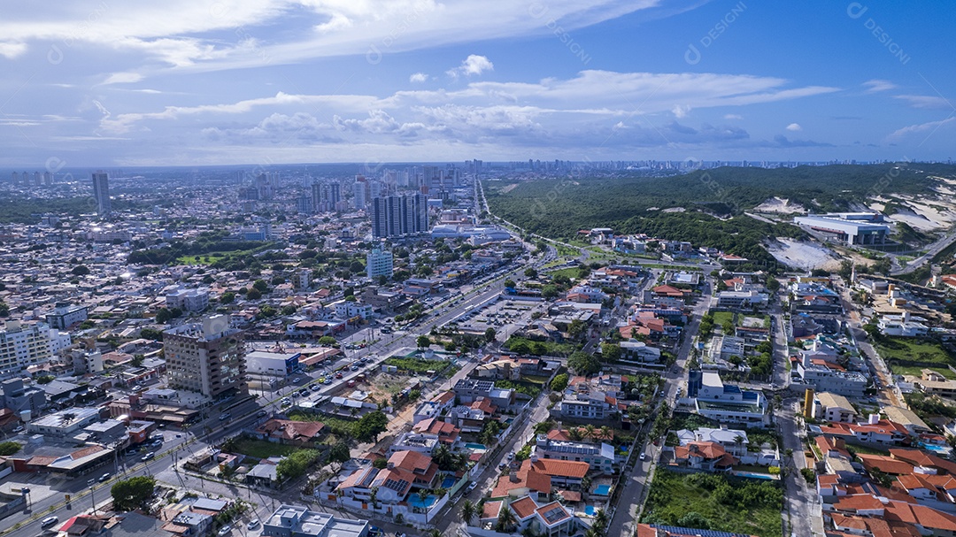 Vista aérea de Ponta negra