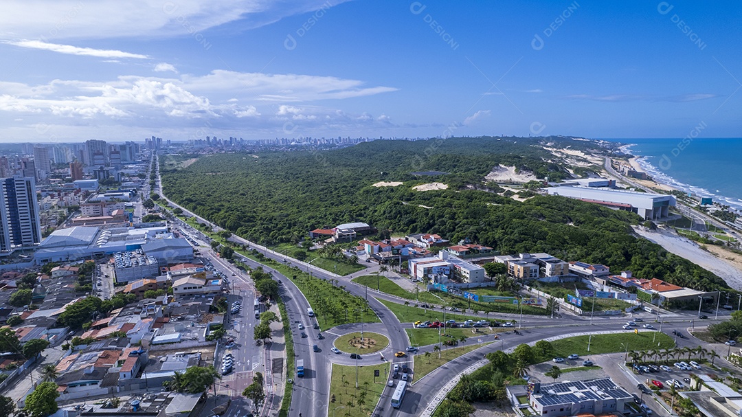 Morro do careca cidade e praia linda