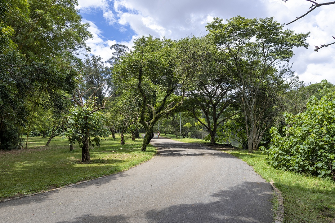 Trajeto de passeio do Parque de Ibirapuera