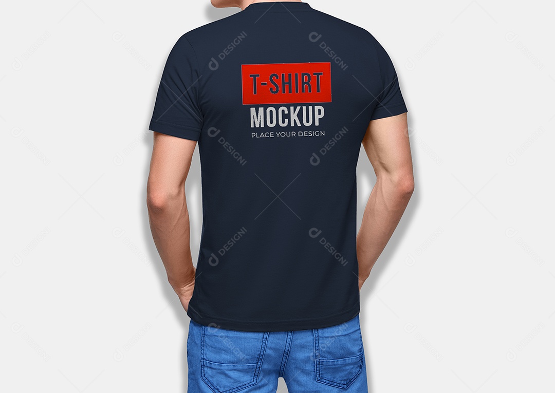 Camiseta Preta Mockup PSD