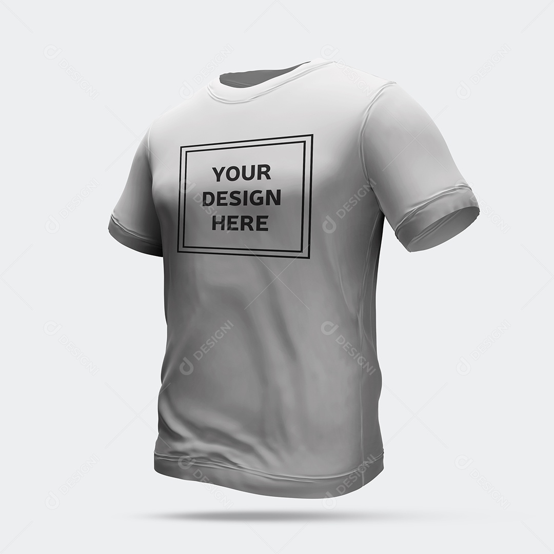 Camiseta Branca Mockup PSD