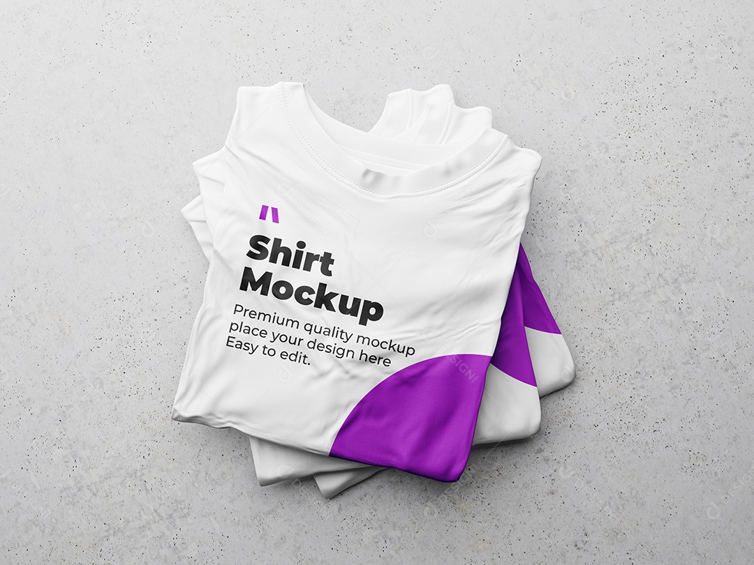 Camisas Dobradas Markup PSD