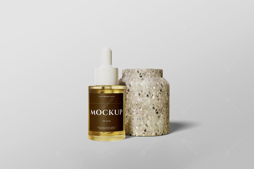 Frasco de Vidro Conta Gotas PSD