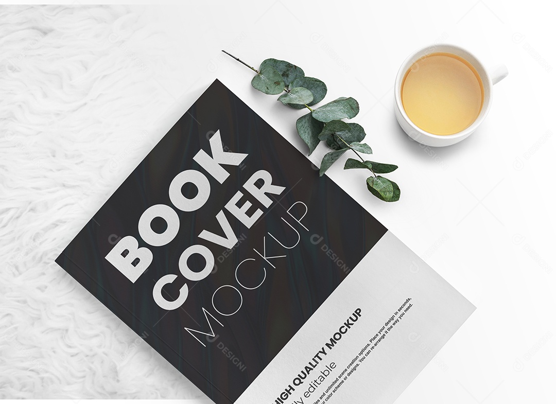 Capa de Livro Mockup PSD