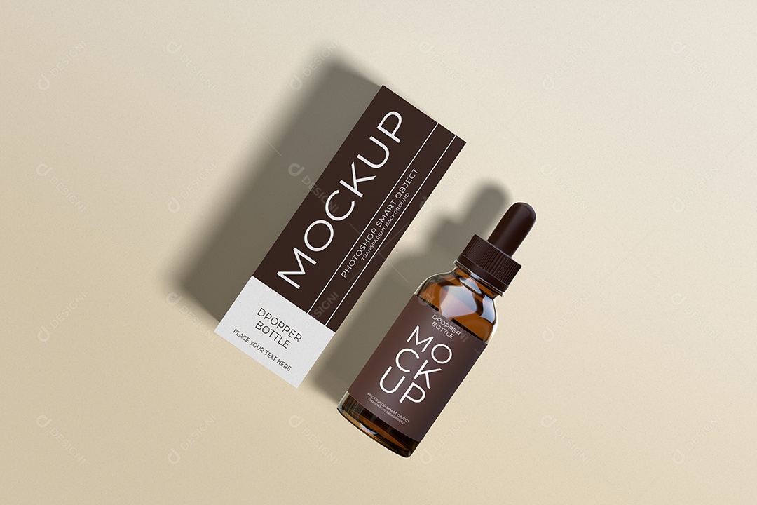 Frasco de Vidro com Conta Gotas PSD