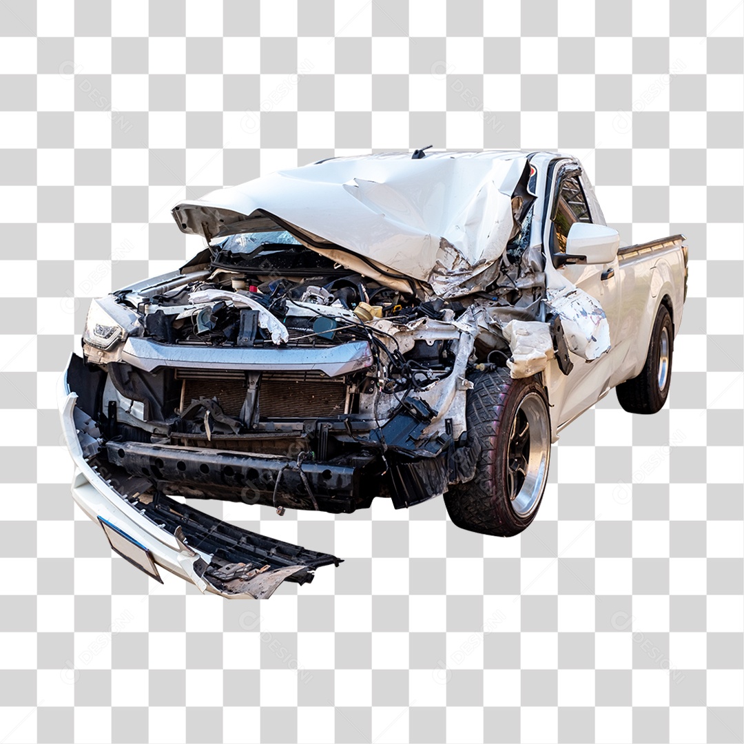 Carros Batidos Funilaria PNG Transparente