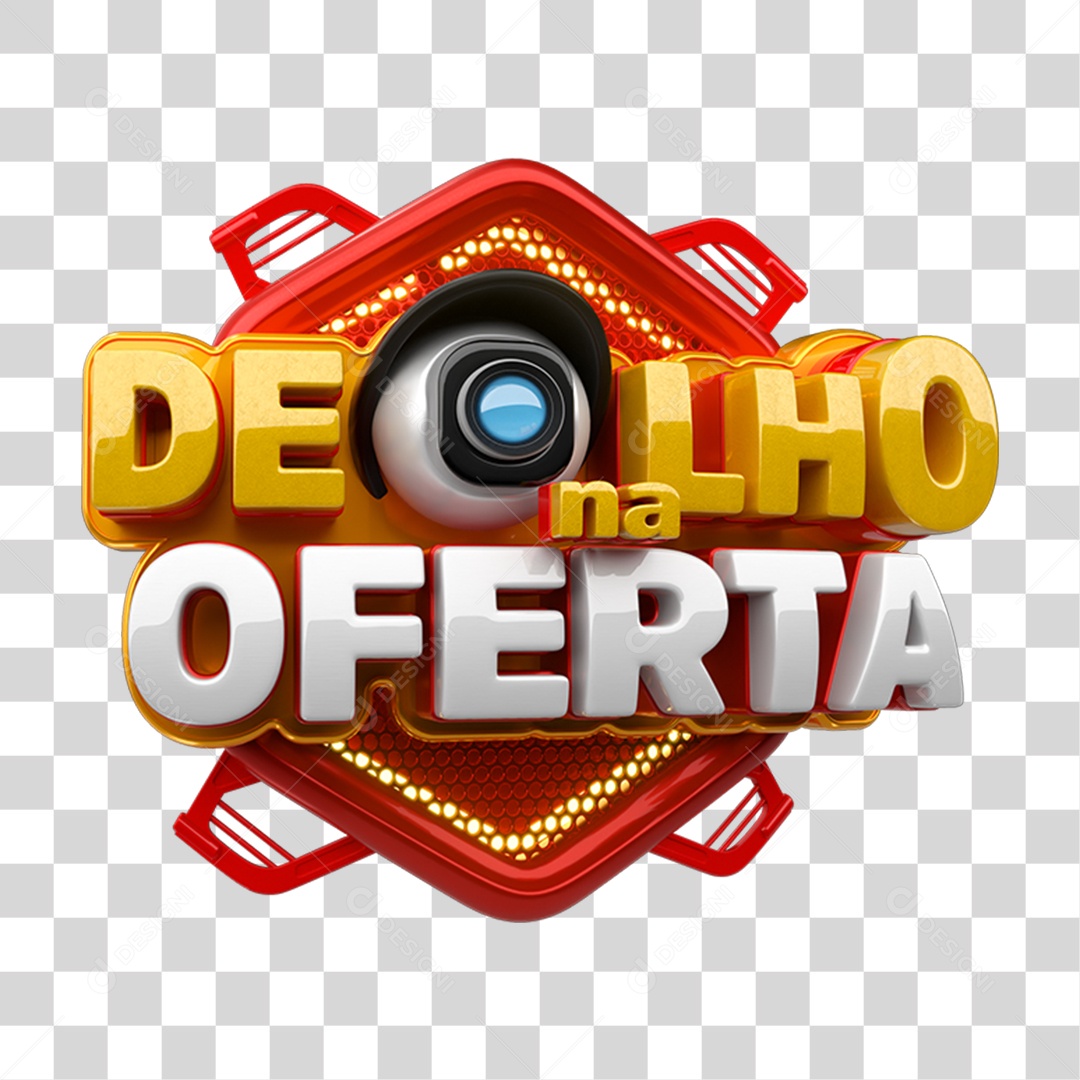 Transparent PNG Eye of the Offer 3D Seal