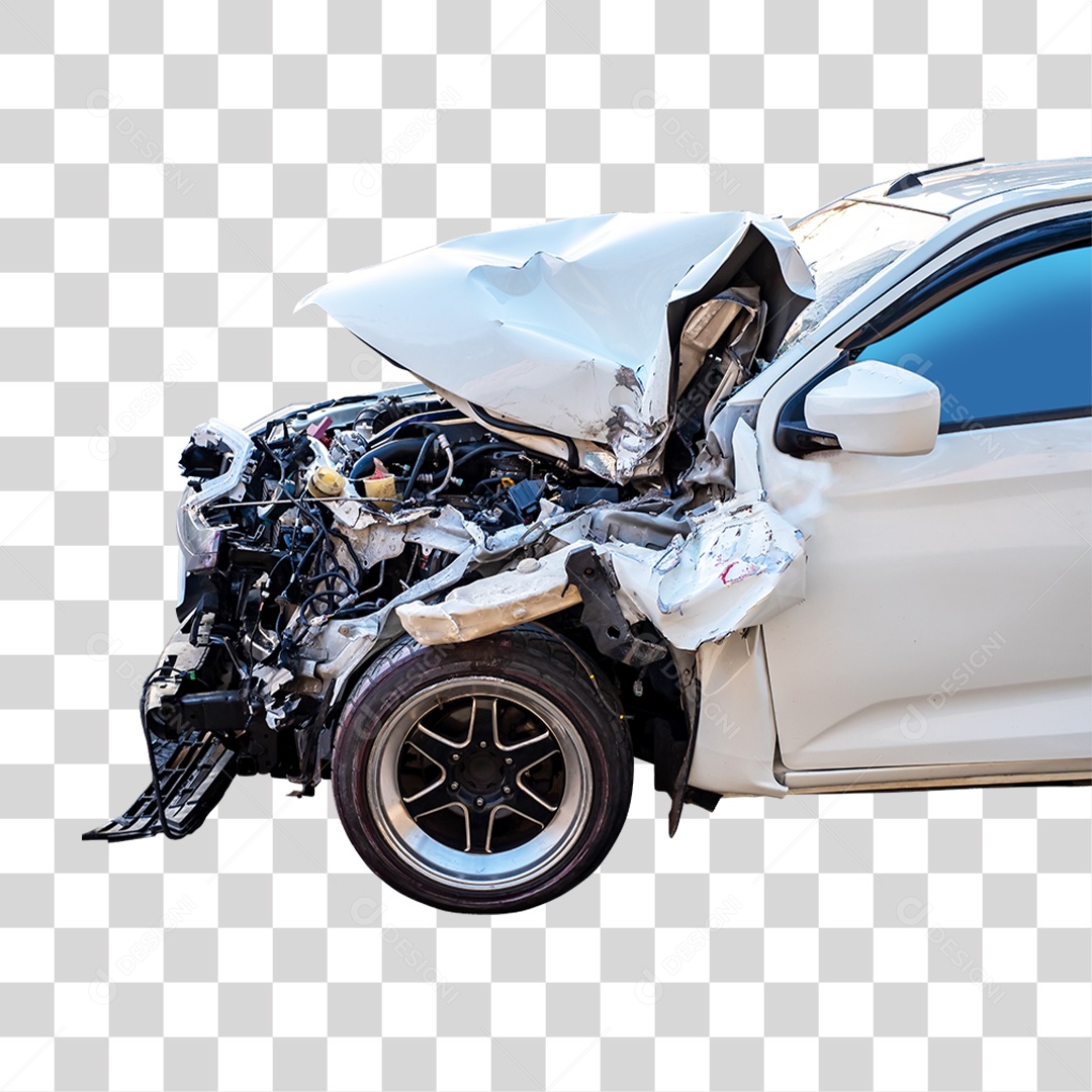 Carros Batidos Funilaria PNG Transparente