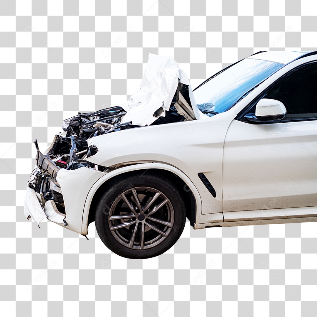 Carros Batidos Funilaria PNG Transparente