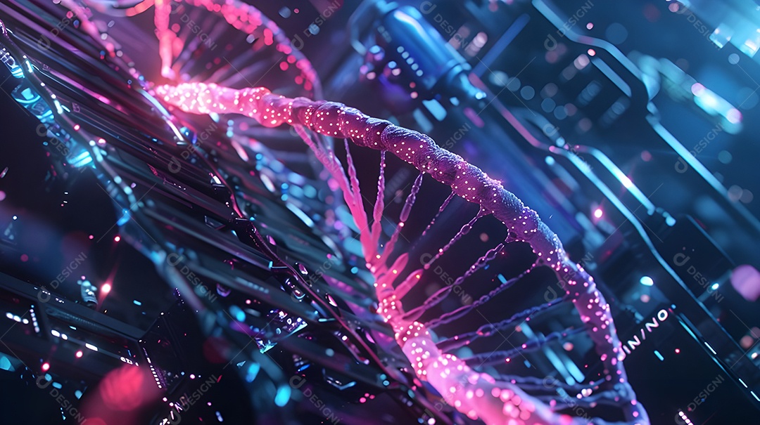 Fundo de sistema imunológico de dna