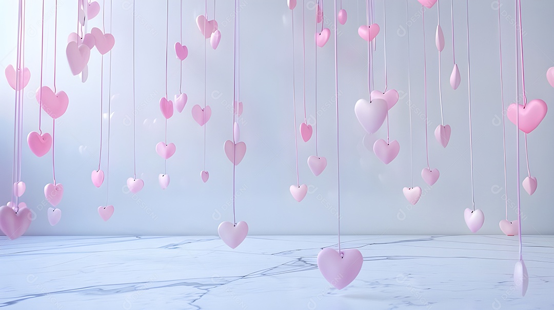 Enfeites e decoração de coração