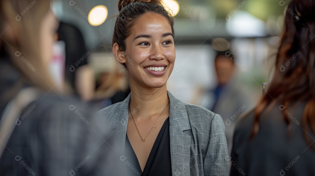 Reunião em conferencia de tecnologia cientifica