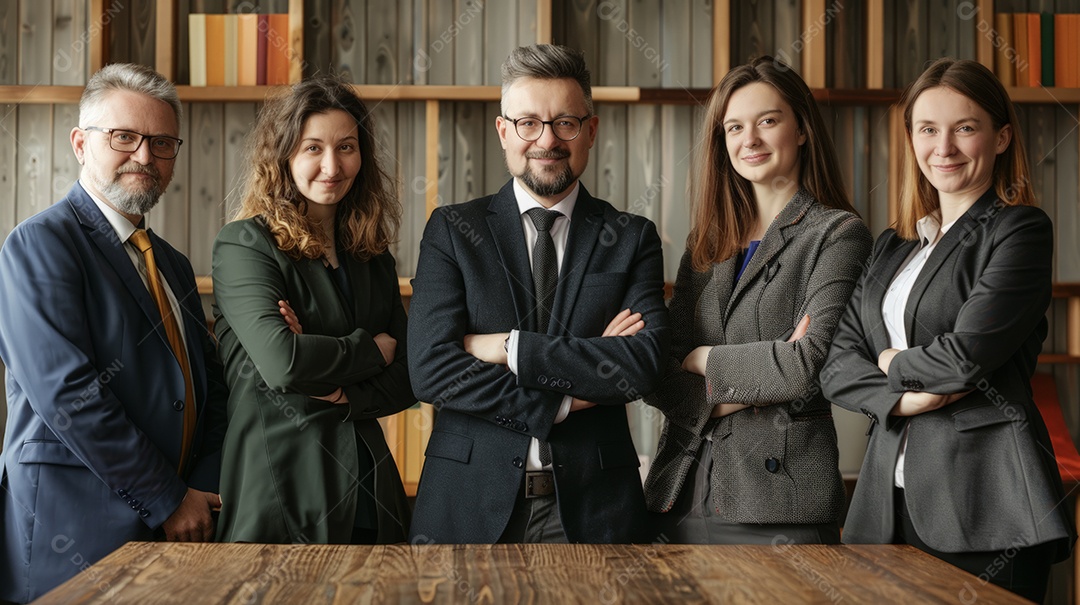 Equipe de negócios bem sucedida