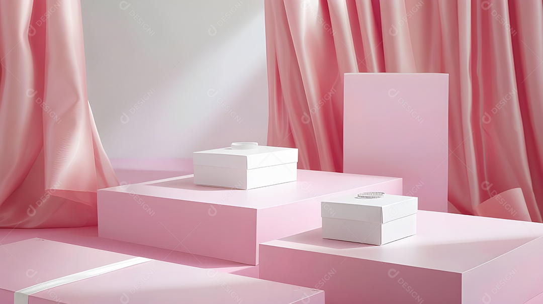 Caixas com colares e pingentes lindos