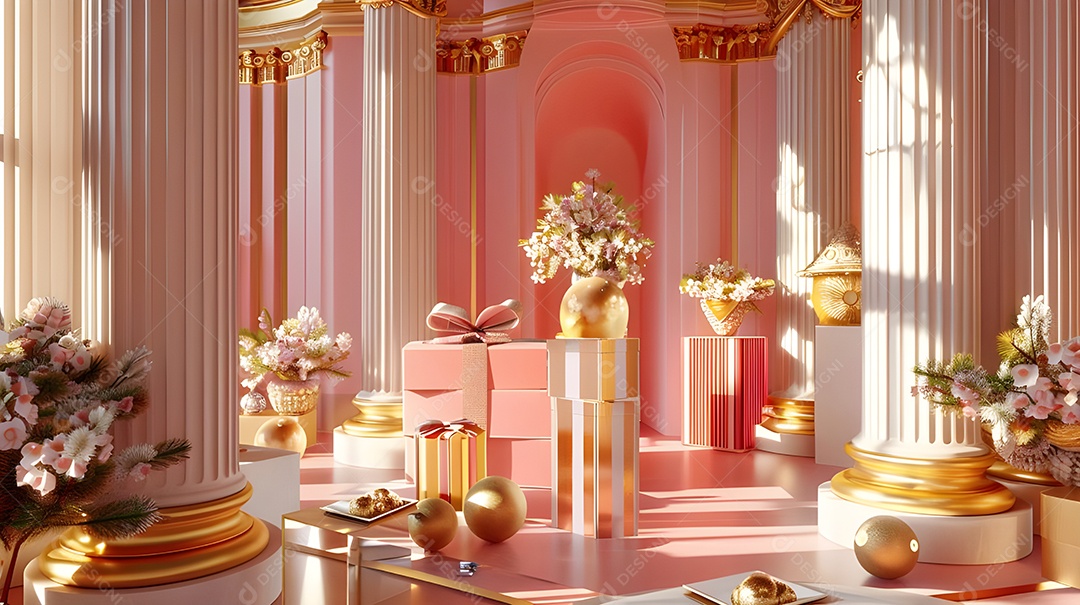 Linda decoração de festa