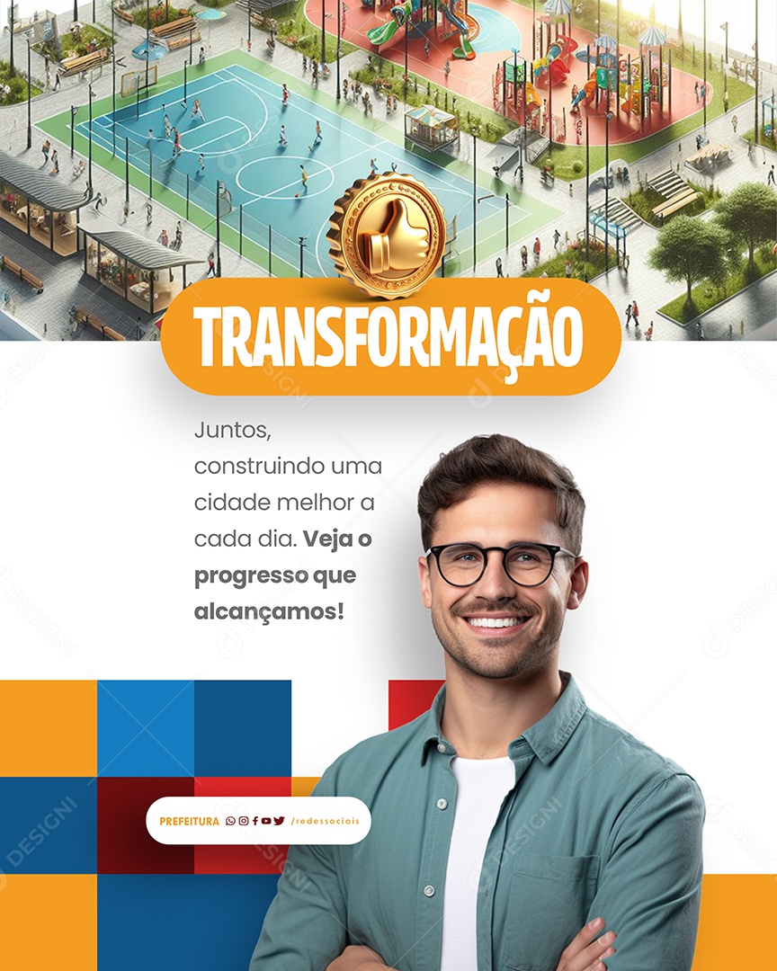 Prefeitura Transformação Social Media