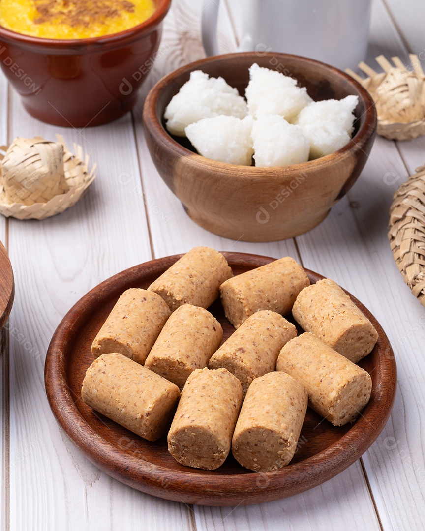 Doces típicos de festa junina