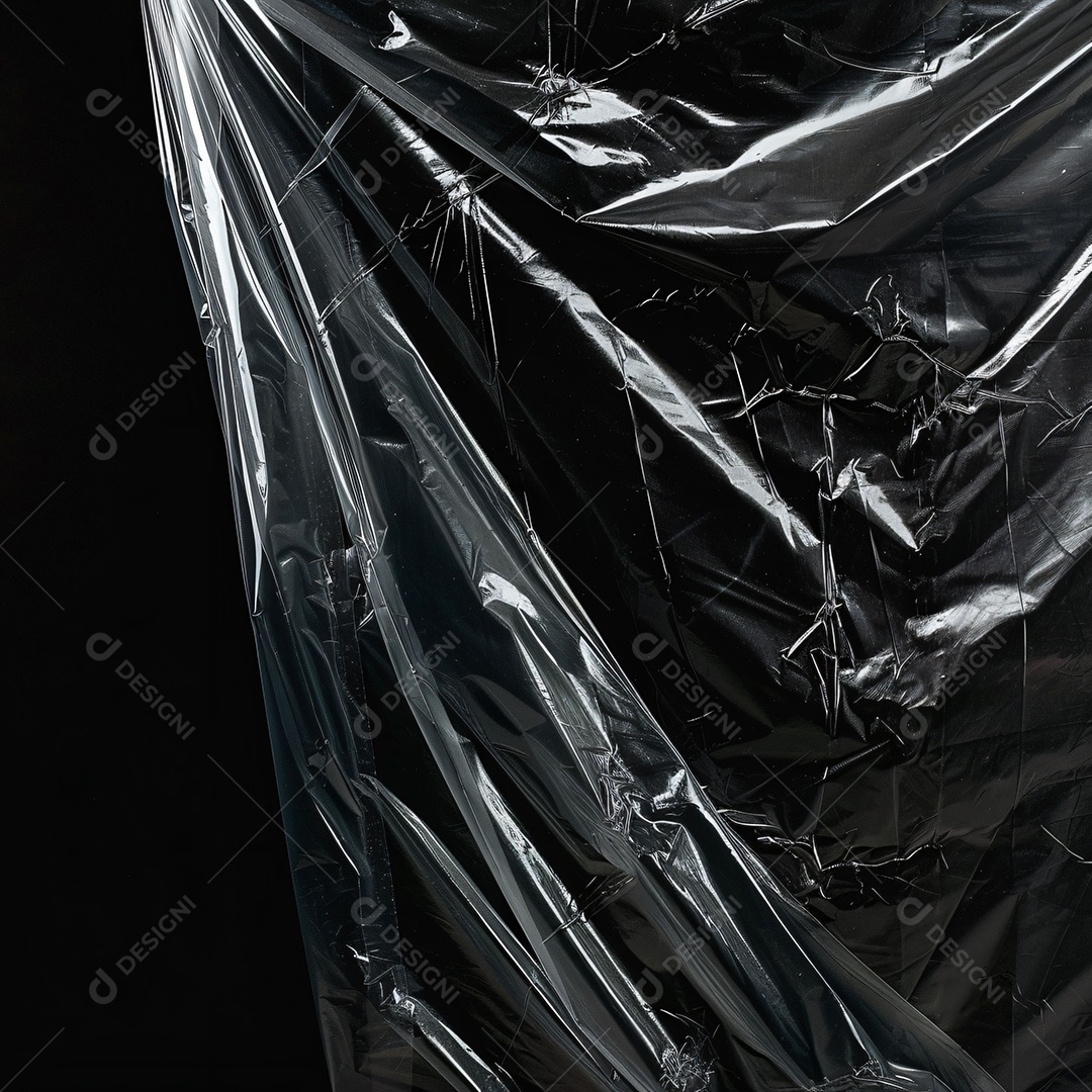 Saco Plástico sobre fundo isolado