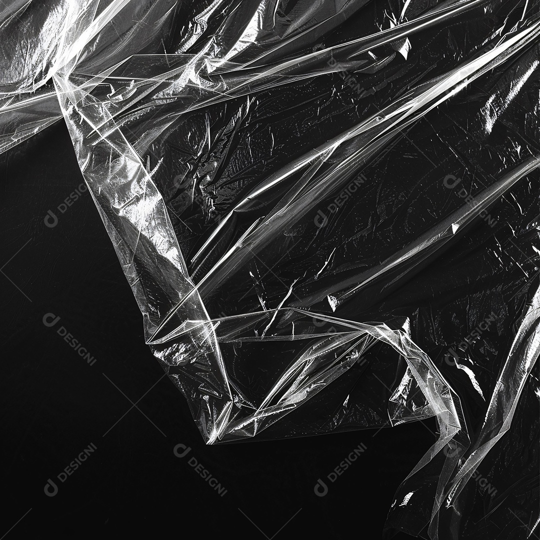 Saco Plástico sobre fundo isolado